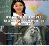 Teacher the Gray!
