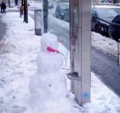 Hello? Yes, this is Snowman!