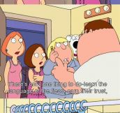 Peter Griffin found the best solution…again!