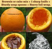 HOW TO MAKE CAMPFIRE BROWNIES!