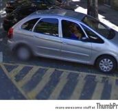 BUSTED by google maps!