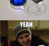 Charge Your Iphone with Drinks…?