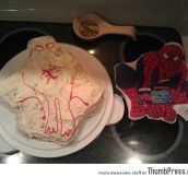 Made Spiderman birthday cake. Nailed it.