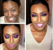 That’s why we guys hate make-up!