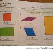 Name the quadrilateral