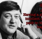 Brilliant words from the brilliant Stephen Fry. (17 Quotes)