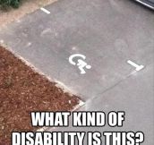 What kind of disability is this?