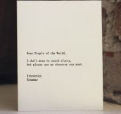 11 Clever and Amusing Hypothetical Letters