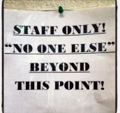 Completely Unnecessary Quotation Marks Used On Public Signs (25 Pics)