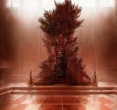 What the Iron Throne really looks like…