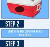 How to make your own cooler air conditioner…