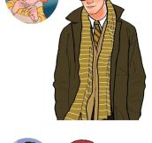 College aged Magic School Bus characters…