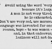Language was invented for one reason…