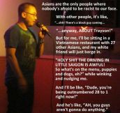 Poor Asians…