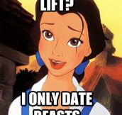 Beauty and the Beast love…
