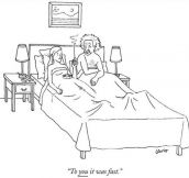 Einstein on bed…