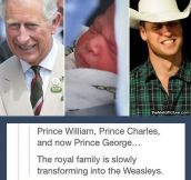 The royal family…