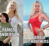 Pamela Anderson…