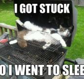 I got stuck…