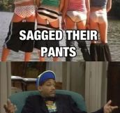 If girls sagged their pants…