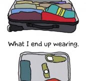 Packing before a trip…
