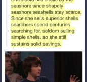 She sells sea shells…