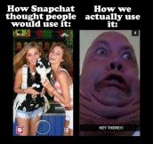How Snapchat really is…
