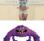 Wanting a gap…