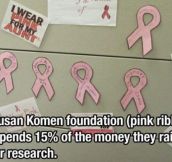 Susan Komen foundation fact…