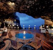 Restaurant in a cave…