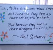 Fairy tales are more than true…