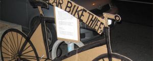 Dealing with a bike thief…