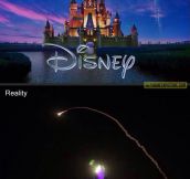 Disney: expectation vs. reality…