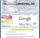 Exorcising Internet Explorer…