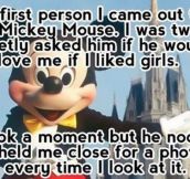 Good guy Mickey…