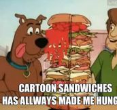 Cartoon Sandwiches…
