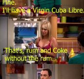 Sheldon being Sheldon…