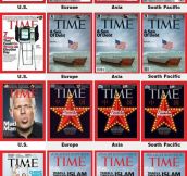 Probably the only time Americans will see these covers…