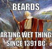 The power of beards…