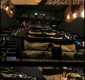 The most comfortable movie theater…