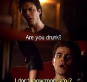 Drunk vampires…