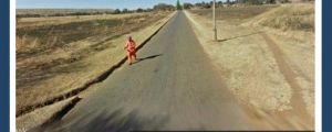 While exploring Google Street View…