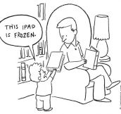Frozen iPad…