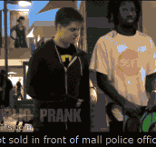 Pot deal in the mall…