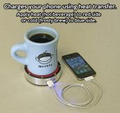 Coolest way to charge your phone…