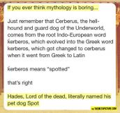 If you think mythology is boring…