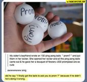 Prom proposal…