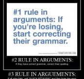 Good advice for any argument…