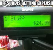 Stuff is getting expensive…