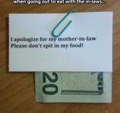 How to deal with your mother-in-law’s rudeness…